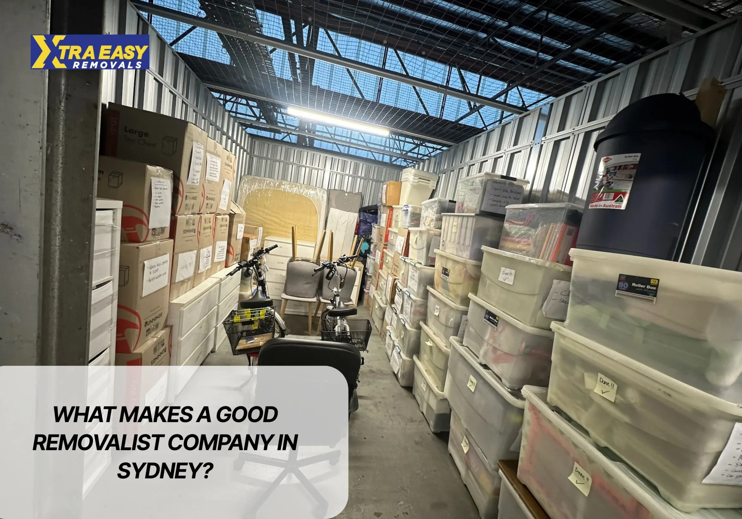 What Makes a Good Removalist Company in Sydney?